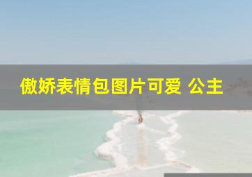 傲娇表情包图片可爱 公主